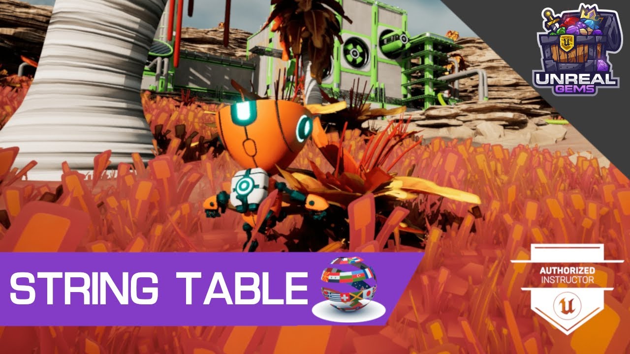 Unreal Engine Localization String Tables #UE5 #UE4