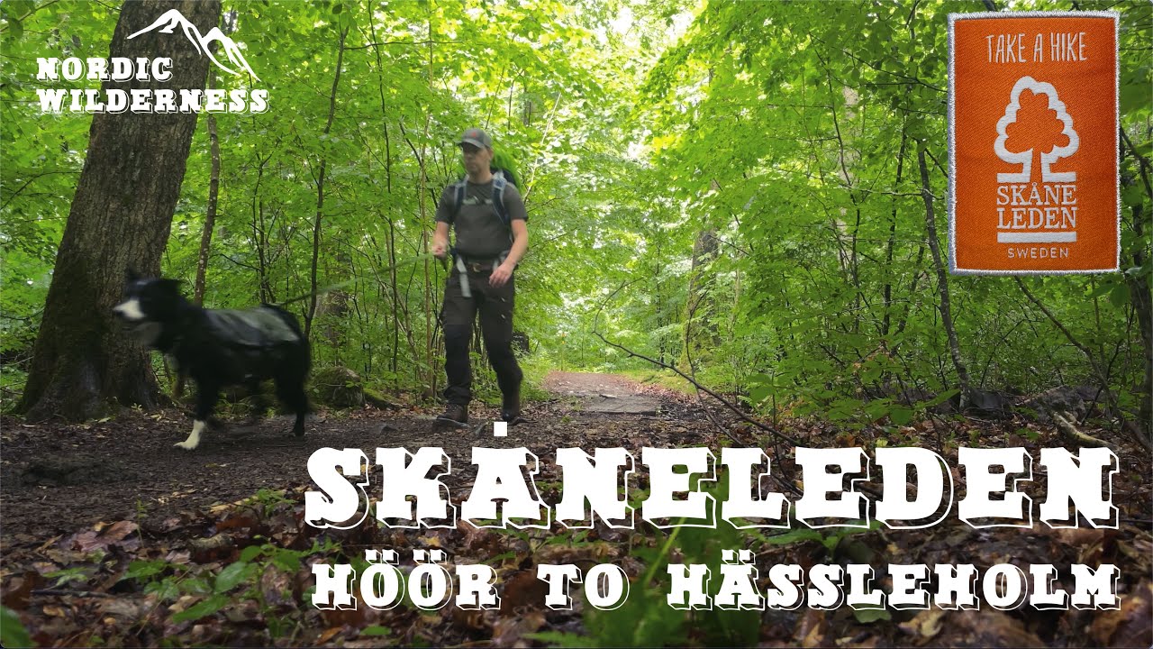 Hiking Skåneleden from Höör to Hässleholm