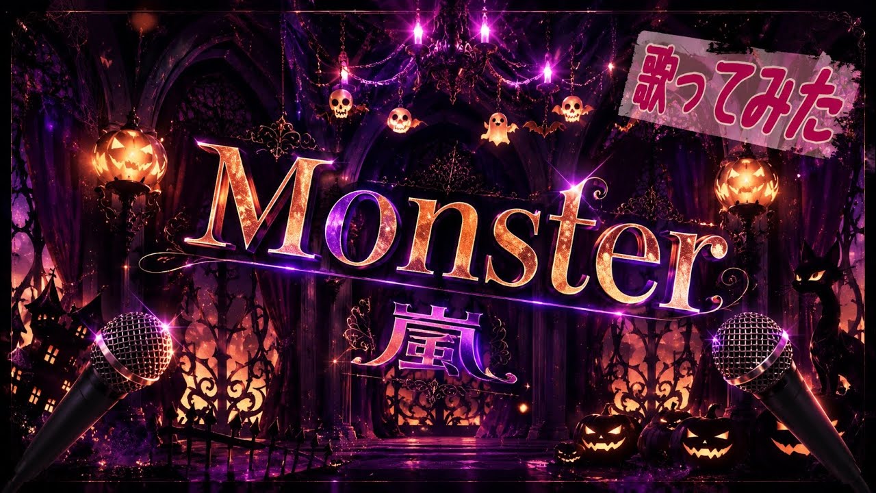 【歌ってみた】 Monster /嵐【日本テレビ系土曜ドラマ『怪物くん』主題歌】