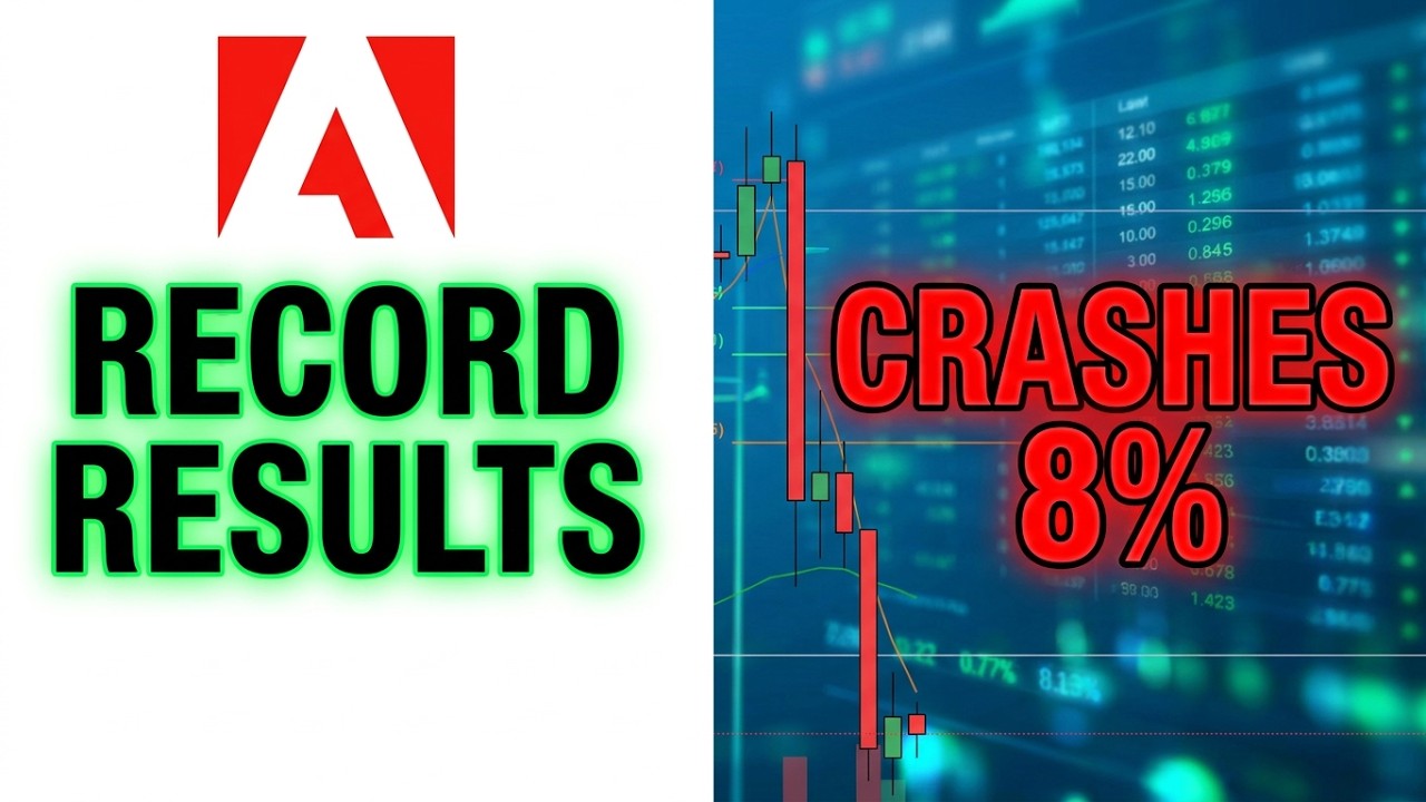 Adobe ($ADBE) CRASHES 8%: Why Record Results Weren't Enough
