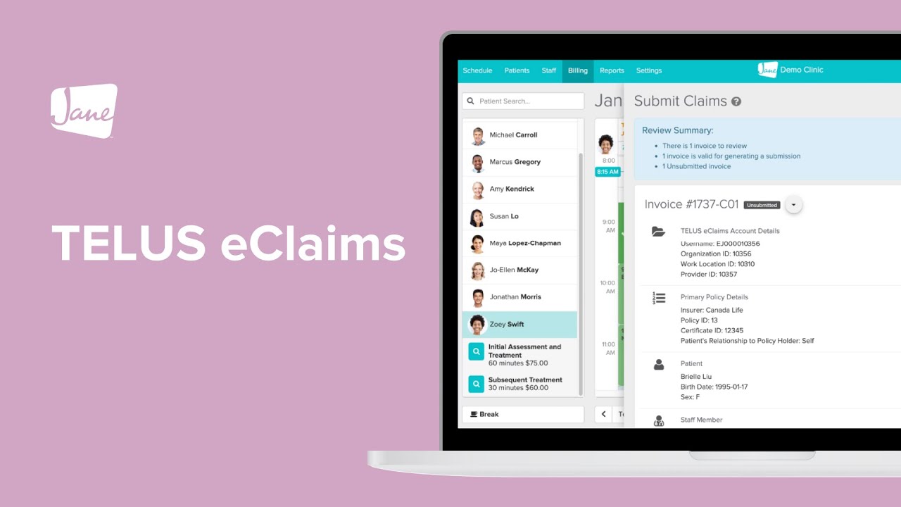 TELUS eClaims