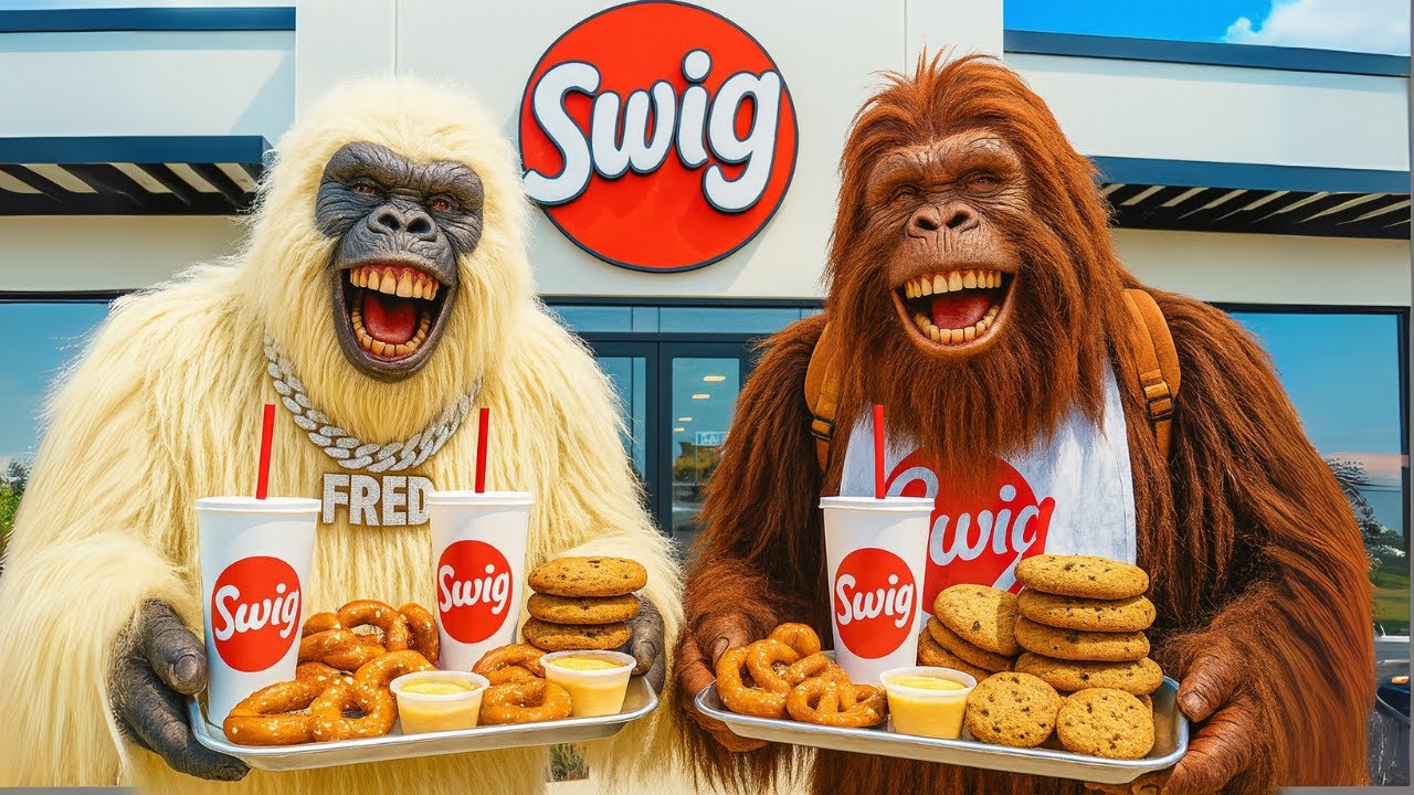 Is this the BEST SODA EVER? [Bigfoot and Yeti try Swig]