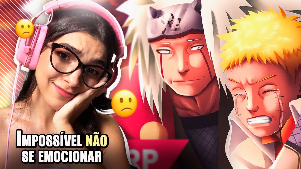 REACT l Sem dizer adeus 💔 (Naruto e Jiraya) ft. ‪@Fireezin‬