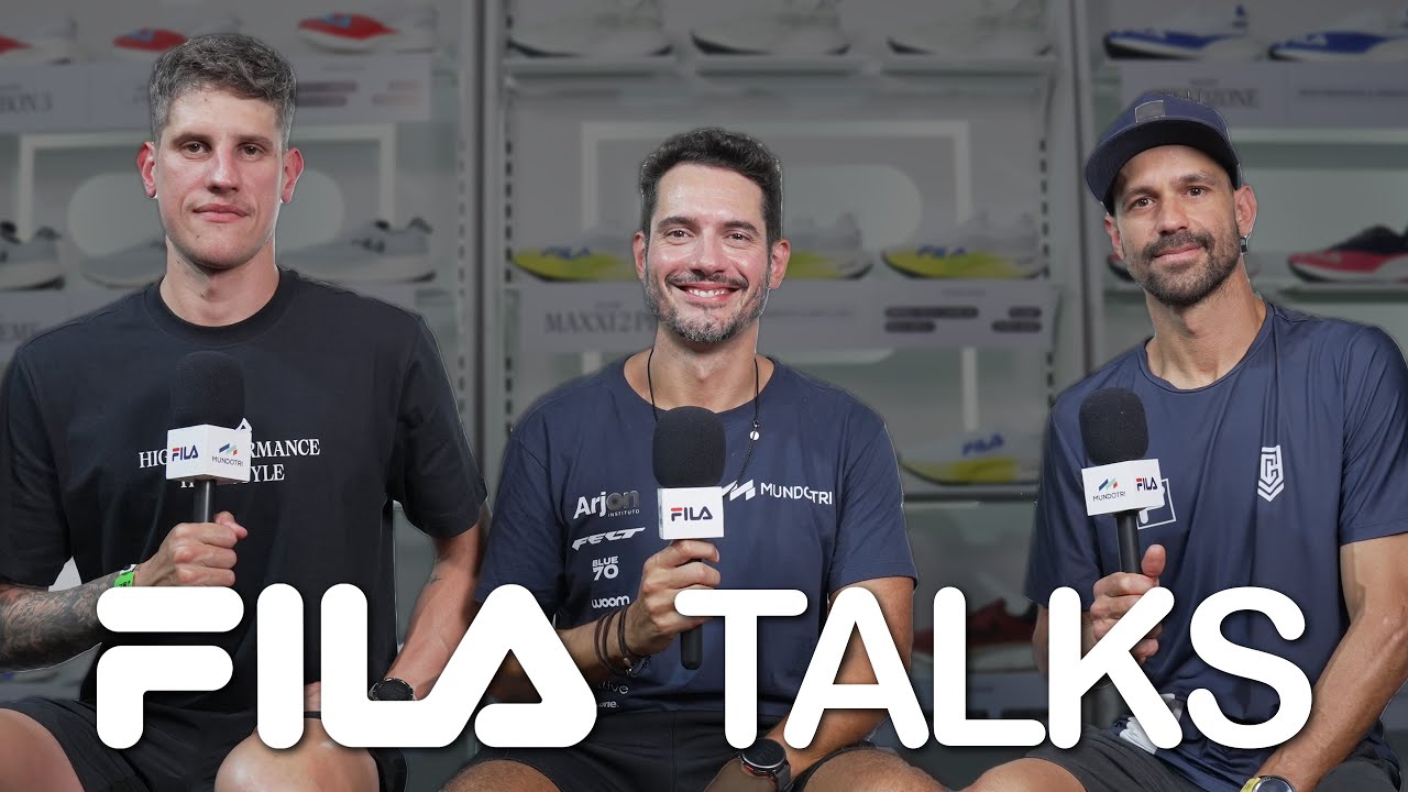 Fila Talks IM 70.3 SP - Luis Ohde e Igor Amorelli