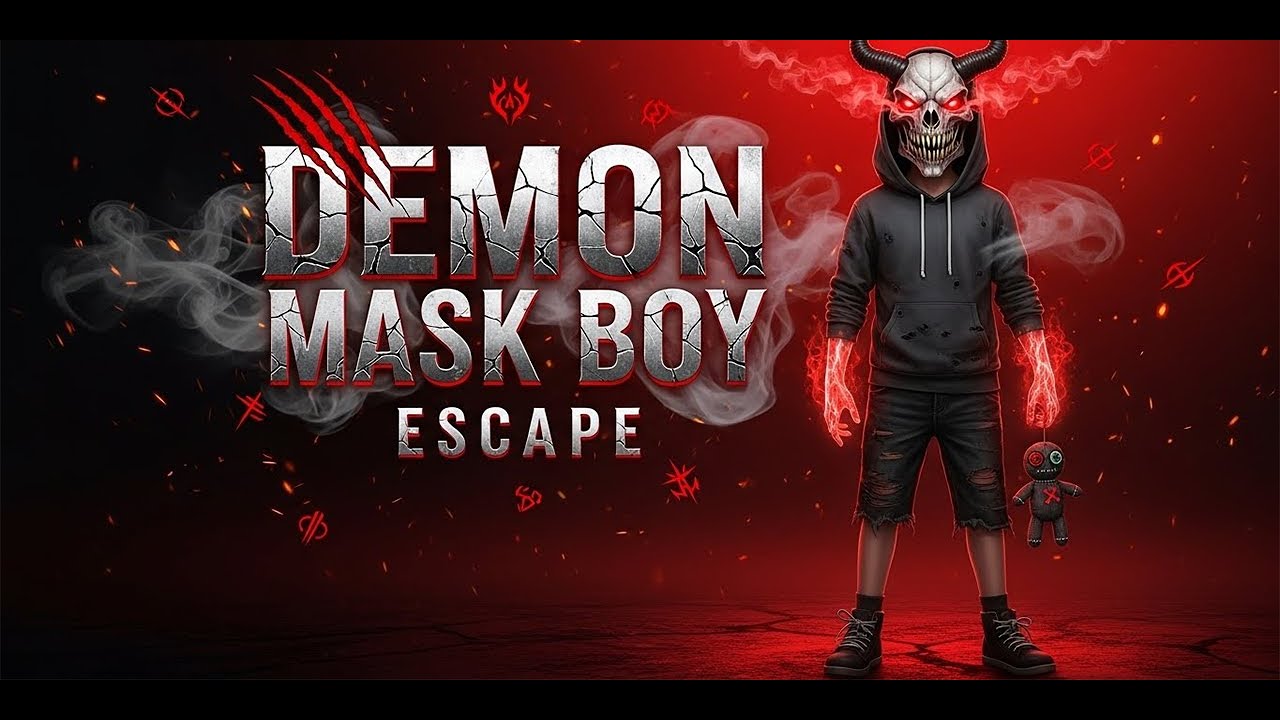 G4K Demon Mask Boy Escape Game| Games4King Walkthrough