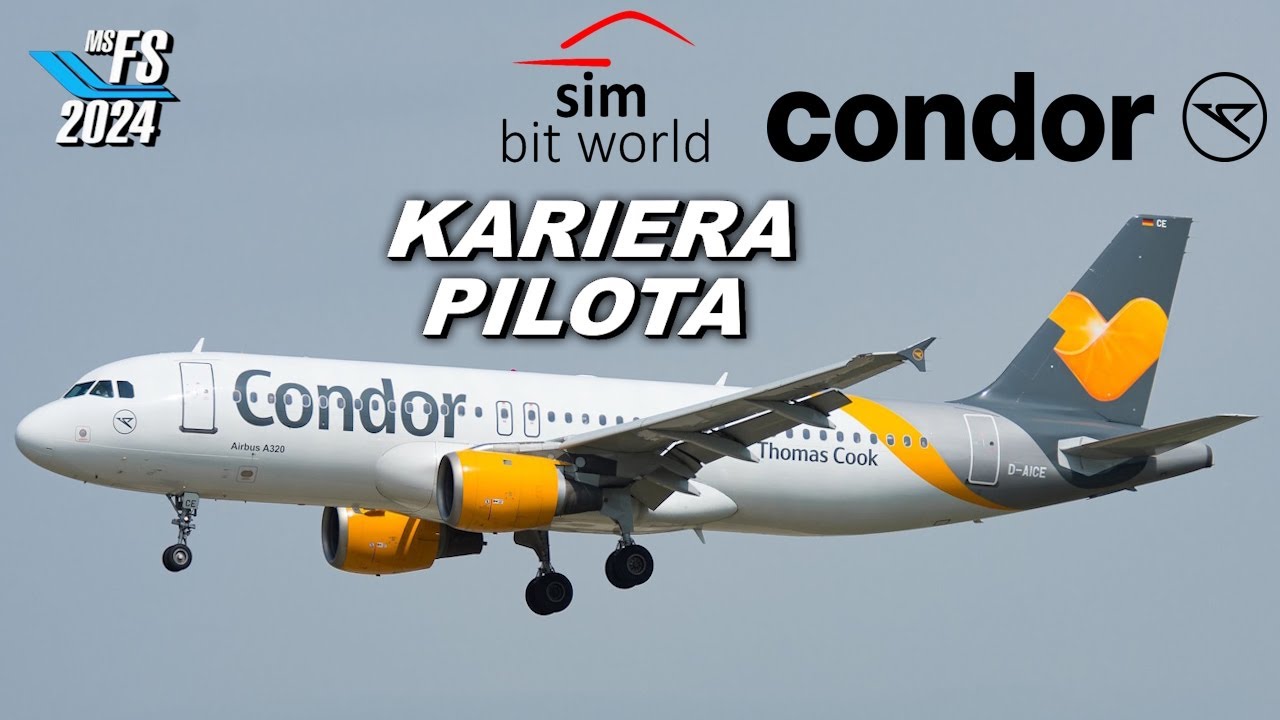 AIRBUS A320 Fenix KARIERA PILOTA w CONDOR❗MSFS2024 SimBitWorld