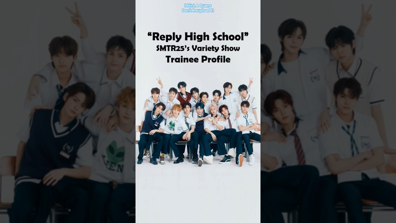 Reply High School SMTR25 PROFILE #shorts #SMTR25 #응답하라하이스쿨 #ReplyHighSchool #smnbb