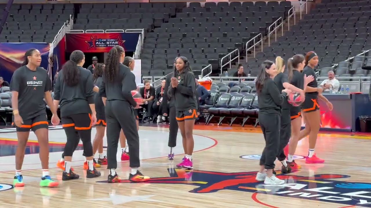 Inside Team Caitlin Clark practice at WNBA All-Star Weekend 2025