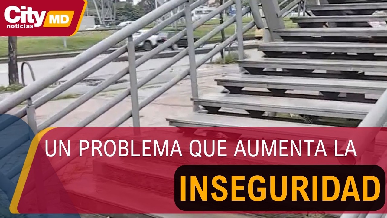 Robo de láminas en puente peatonal alarma a vecinos de Barrios Unidos | CityTv