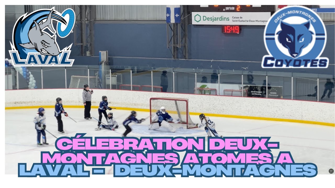 20260131  Ringuette Atome A   Laval vs Deux Montagnes - Célebration