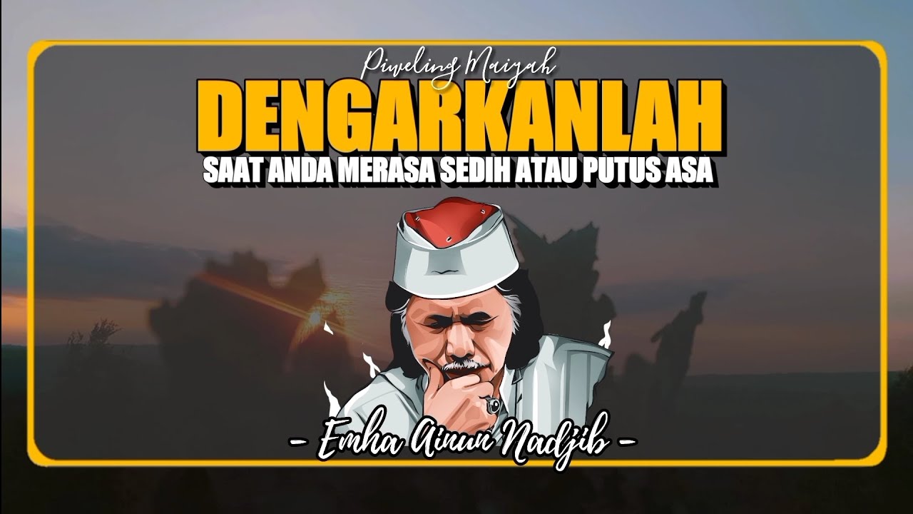 SAAT SEDIH DAN MENDERITA COBA DENGARKAN PESAN DARI MBAH NUN INI