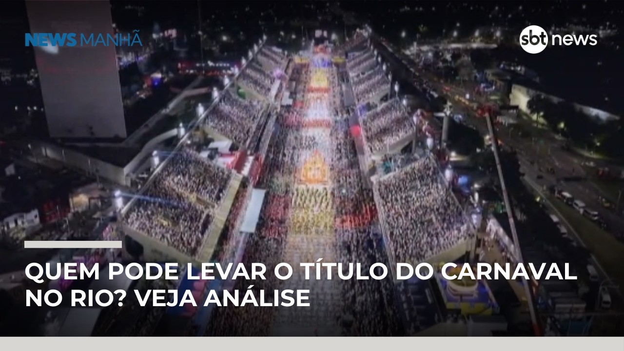 Desfile carnavalesco no Rio promete disputa acirrada pelo título; veja análise #NewsManhã