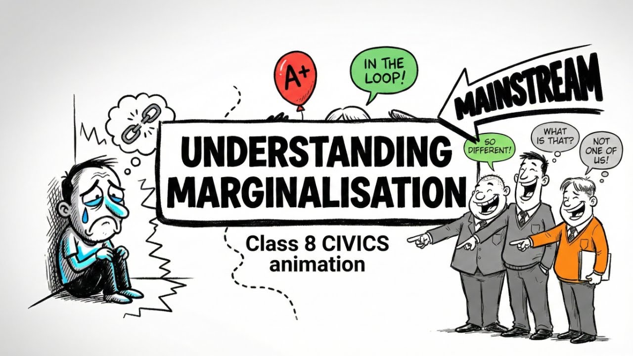 Understanding Marginalisation | Class 8 Civics Chapter 5 | NCERT Explained with Whiteboard Animation
