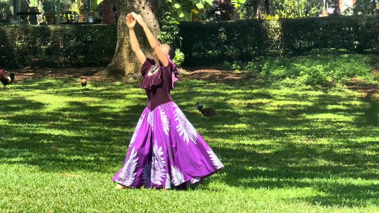 Aloha No O Honolulu, Hula at National Tropical Garden