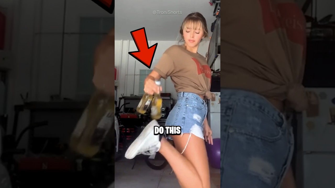 How To Kick Open Beer Bottles 😨