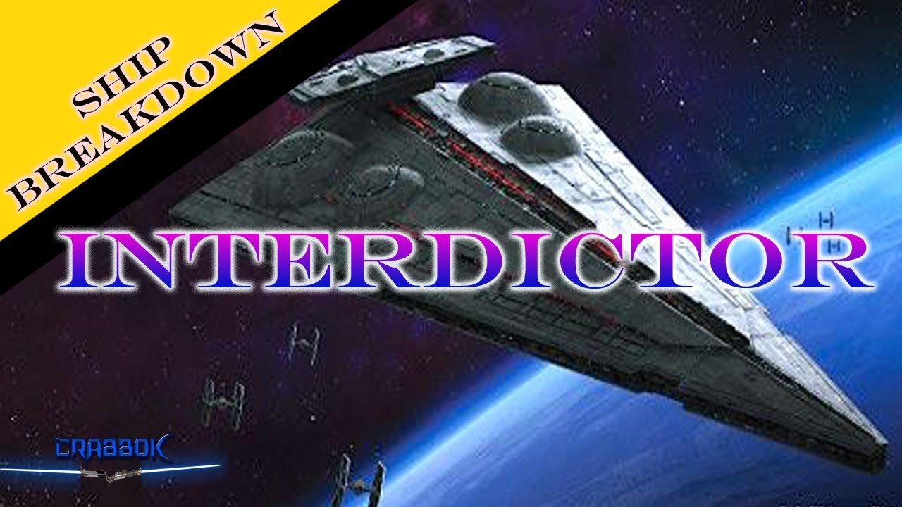 Star Wars Armada - Interdictor Ship Breakdown