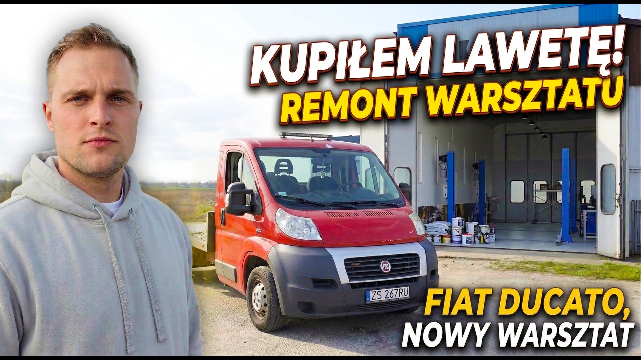 ZAKUP LAWETY I BUDOWA WARSZTATU