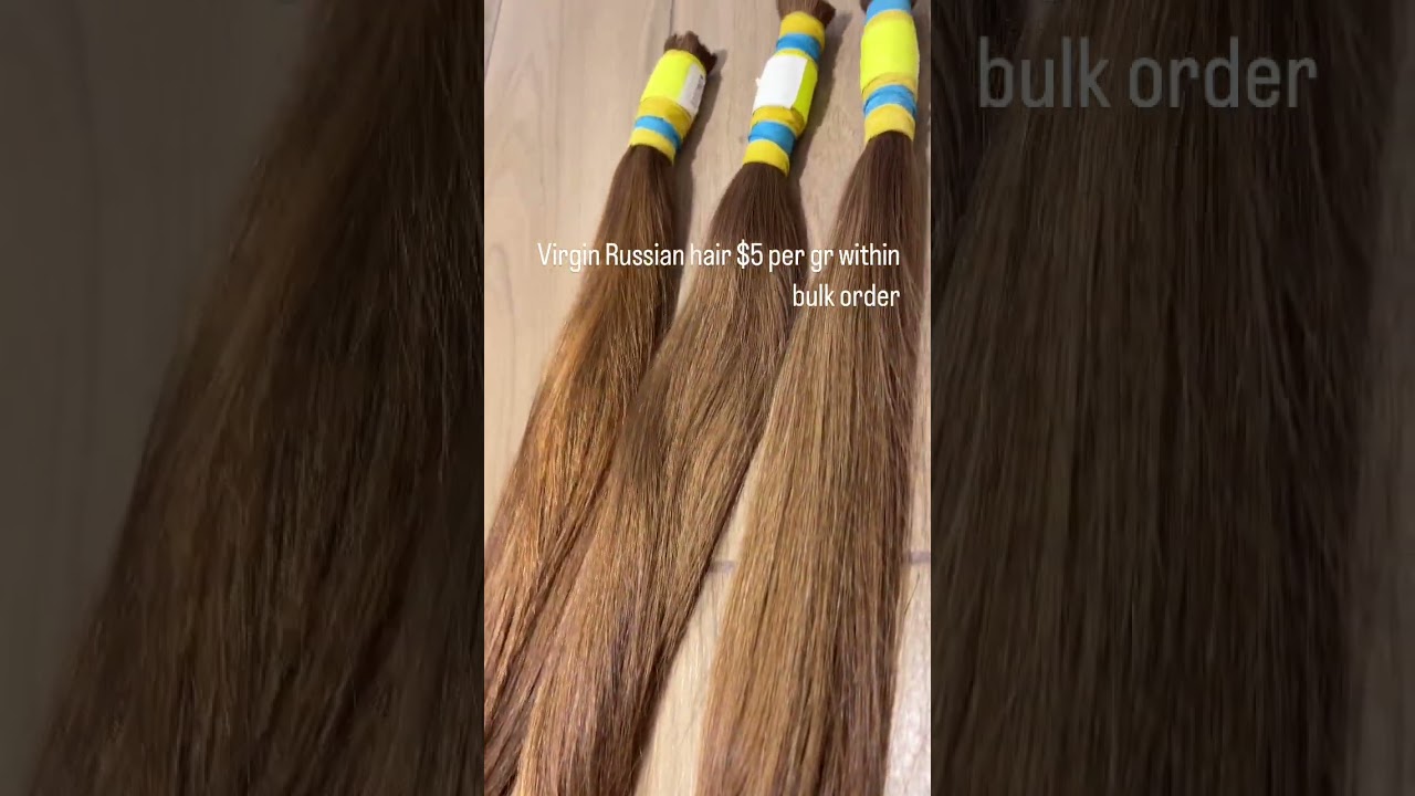 Virgin Light Russian Hair Bundles