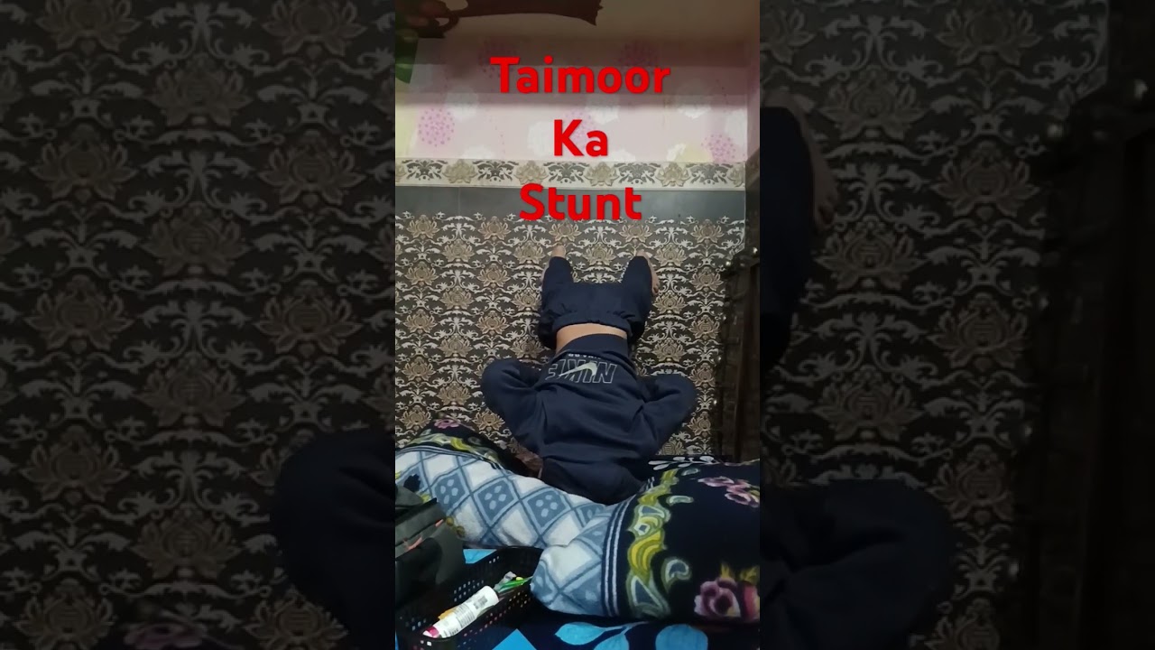 TAIMOOR KA STUNT 