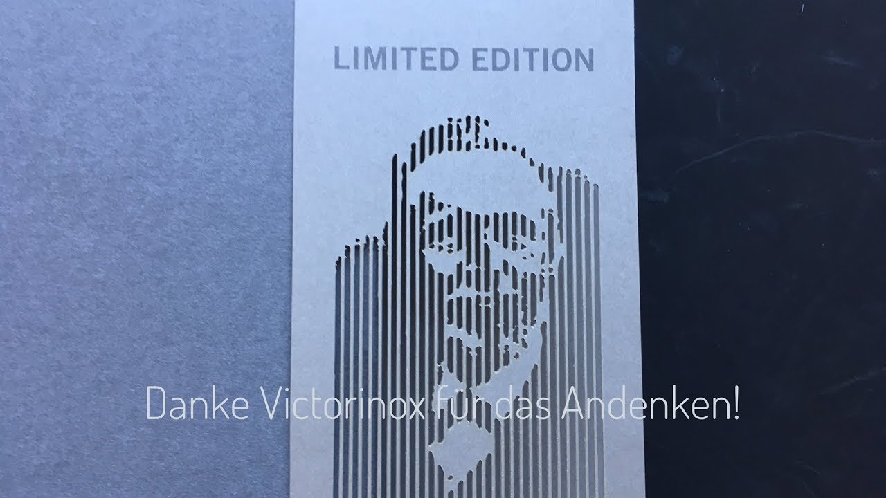 Victorinox Karl Elsener Gedenkmünze-Set 2018 Limited Edition