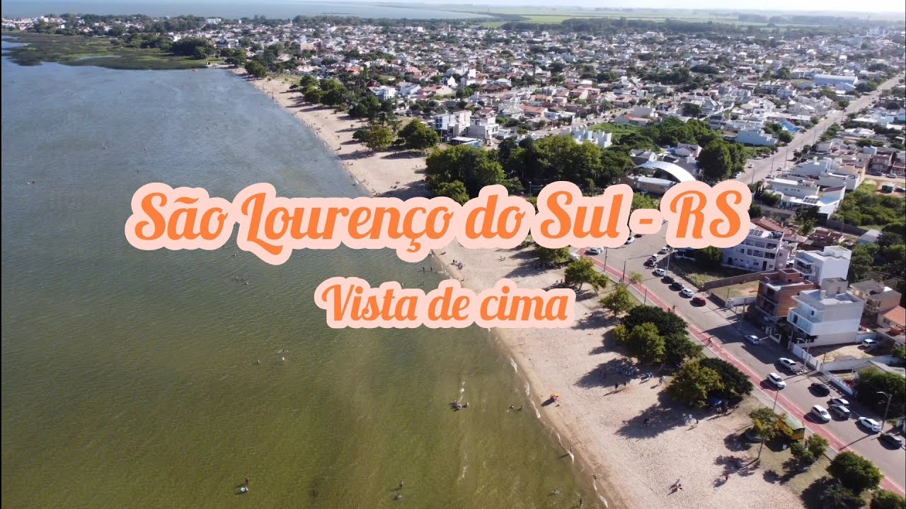São Lourenço do Sul - RS - vista de cima