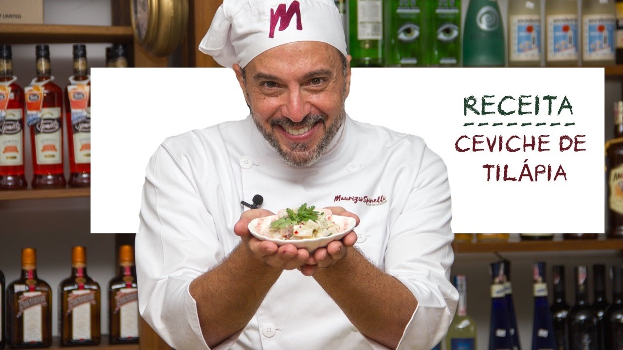 RECEITA DO CHEF: Ceviche de Tilápia