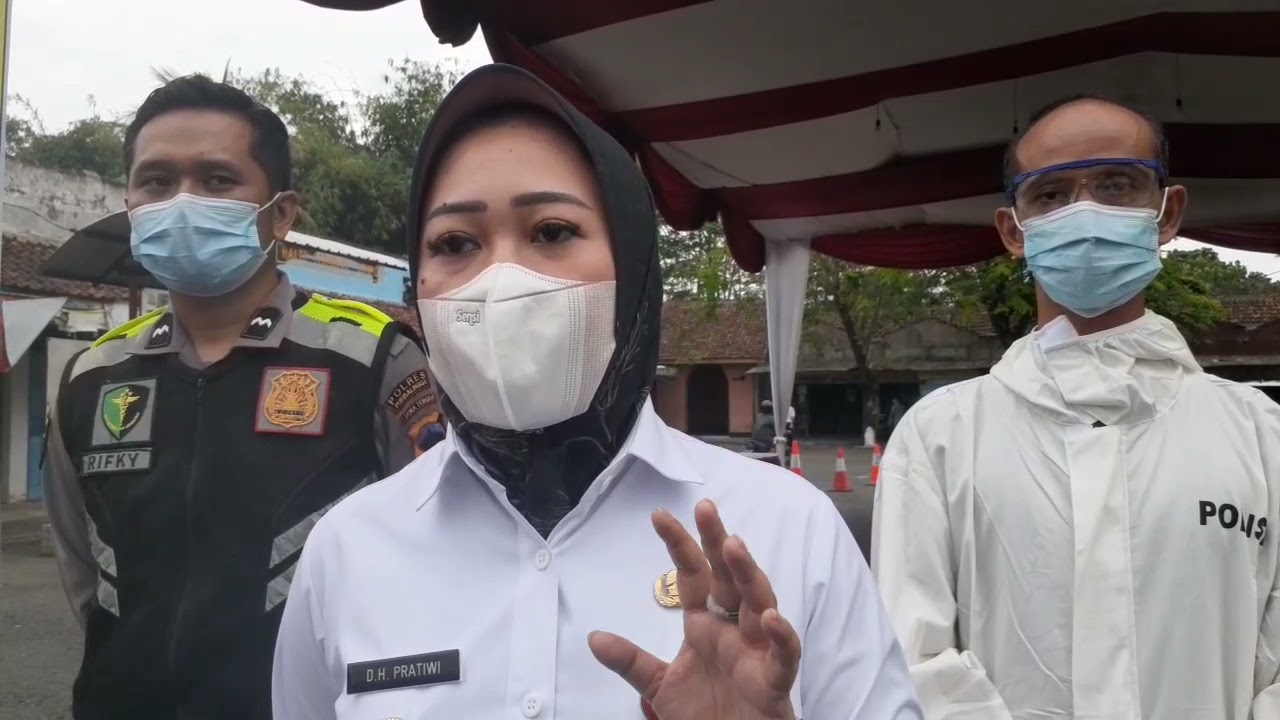 Bupati Tiwi Apresiasi Drive Thru Rapid Antigen Polres Purbalingga