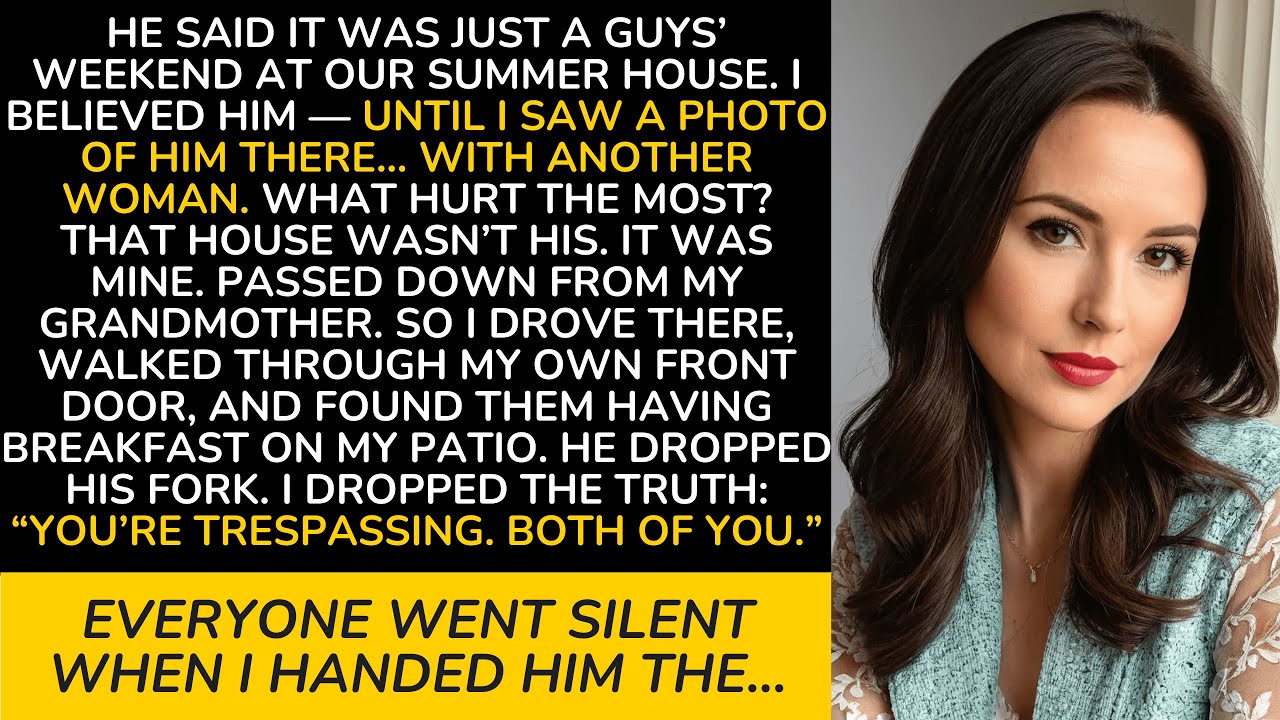 He Took His Mistress to Our Family House — So I Walked In and Evicted Them Over Breakfast