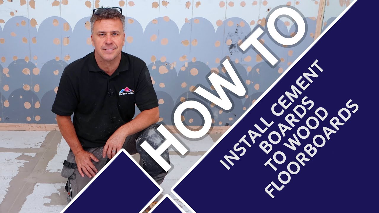 How to Install Cement Boards to Wood Floorboards | A-Z GUIDE | Full Tutorial feat. Craig Phillips