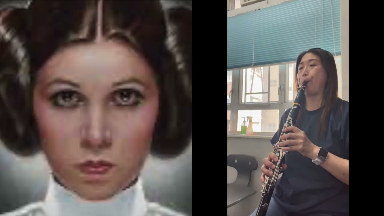 ABRSM Clarinet from 2026 Gr4 B11 Princess Leia's Theme by John Williams