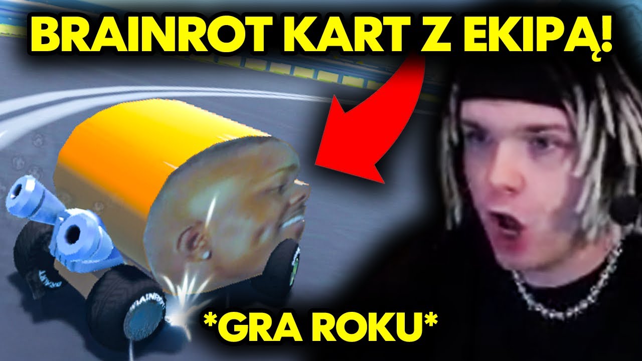BRAINROT KART Z EKIPĄ! *gra roku*