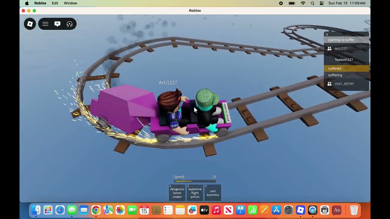 Roblox: Cart Ride Around Nothing (Completion 1000) with Arti and Jeff!