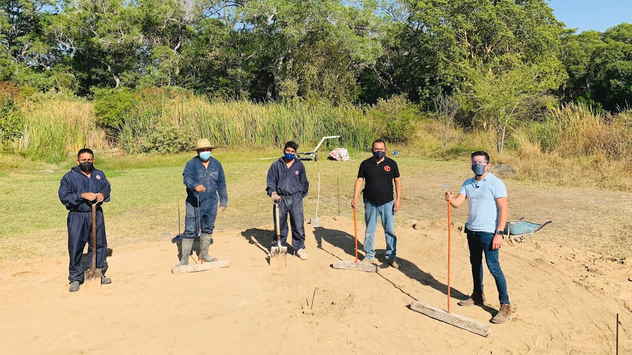 Construcción Estanque de Geomembrana | Preparación del suelo con Tepetate | Parte 1