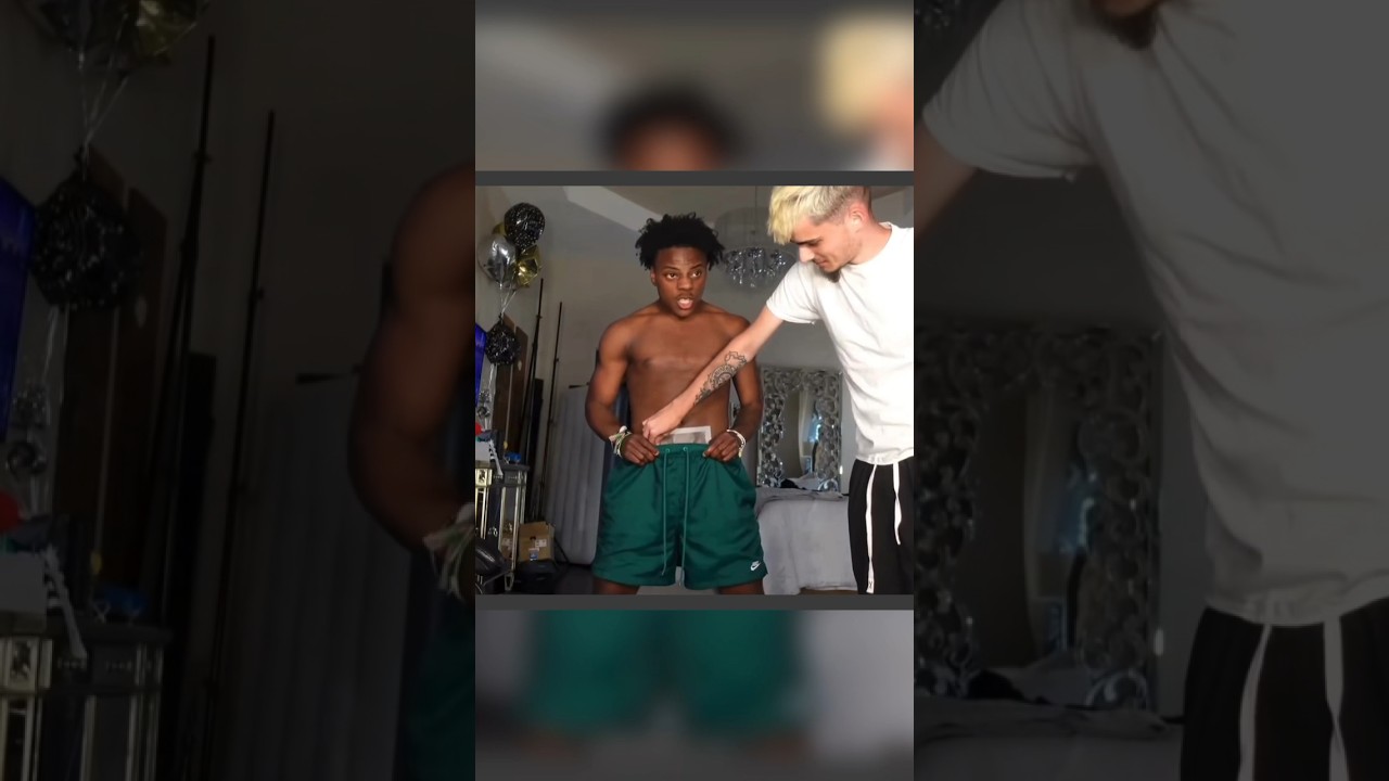 IShowSpeed doing the viral wax challenge