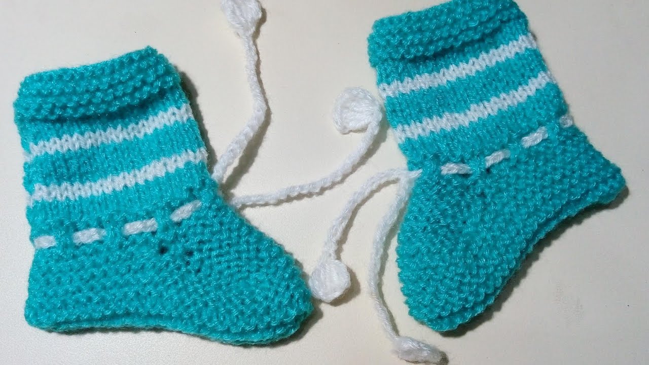 # 108 - socks knitting design for 0 to 3 month baby
