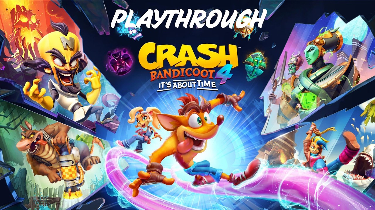 Crash Bandicoot 4 | Lv 1 N.Sanity 100% Run | Rude Awakening