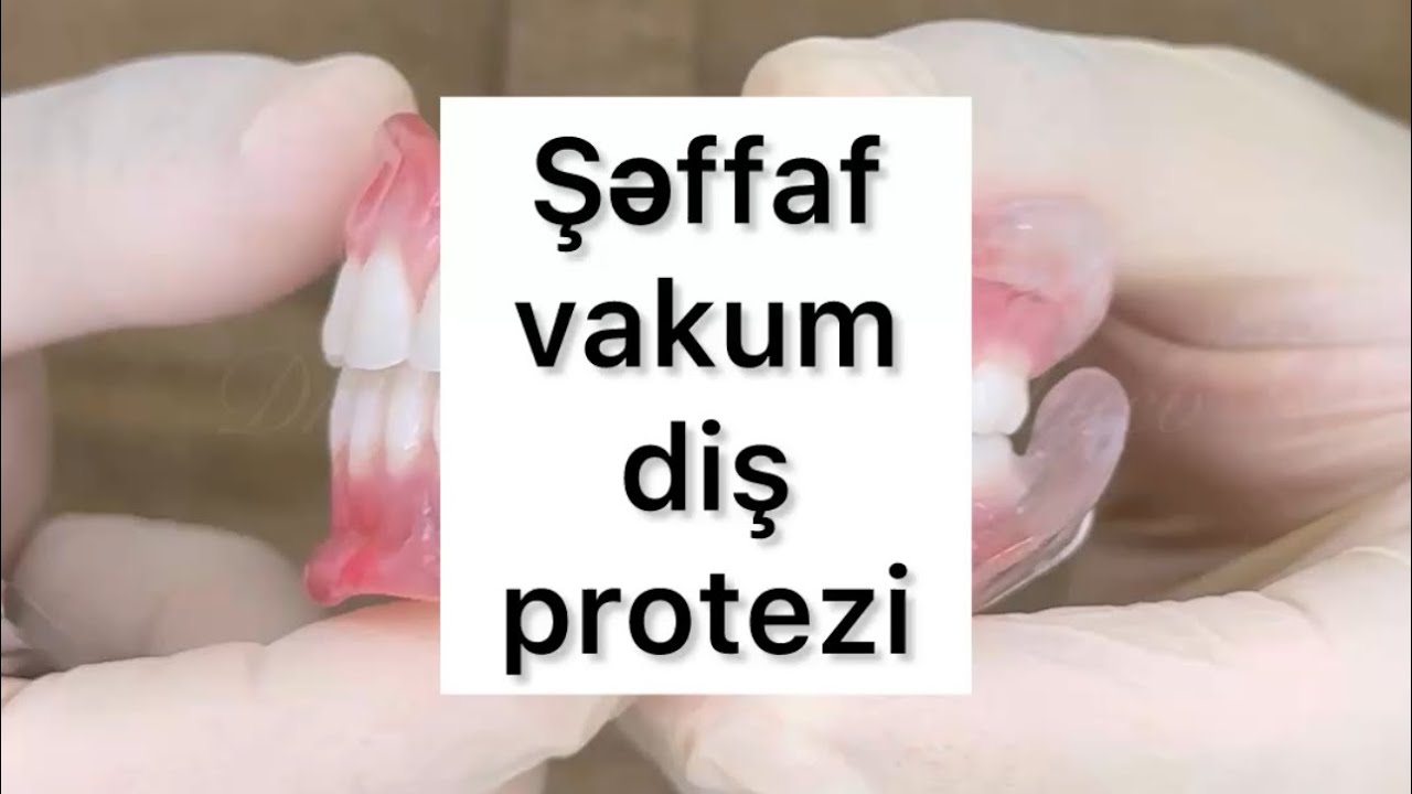 Şəffaf vakum protez