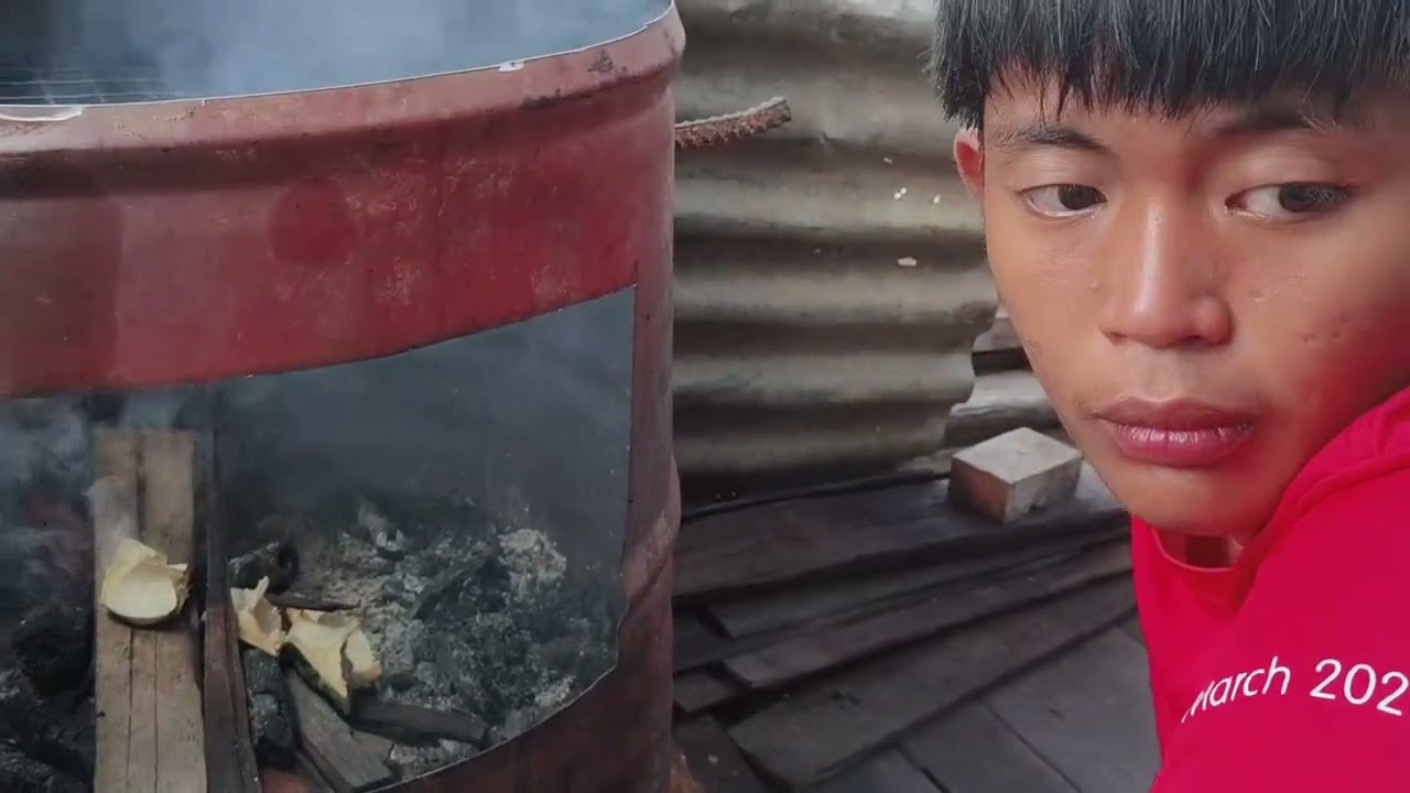 MAKAN TENGAHARI IKAN SUPAK LULUN DALAM BULUH