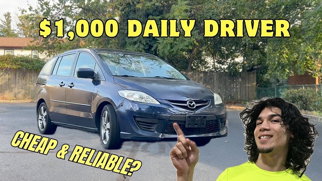 Надёжный ежедневный автомобиль за 1000 долларов существует?!? Mazda 5 Project Daily