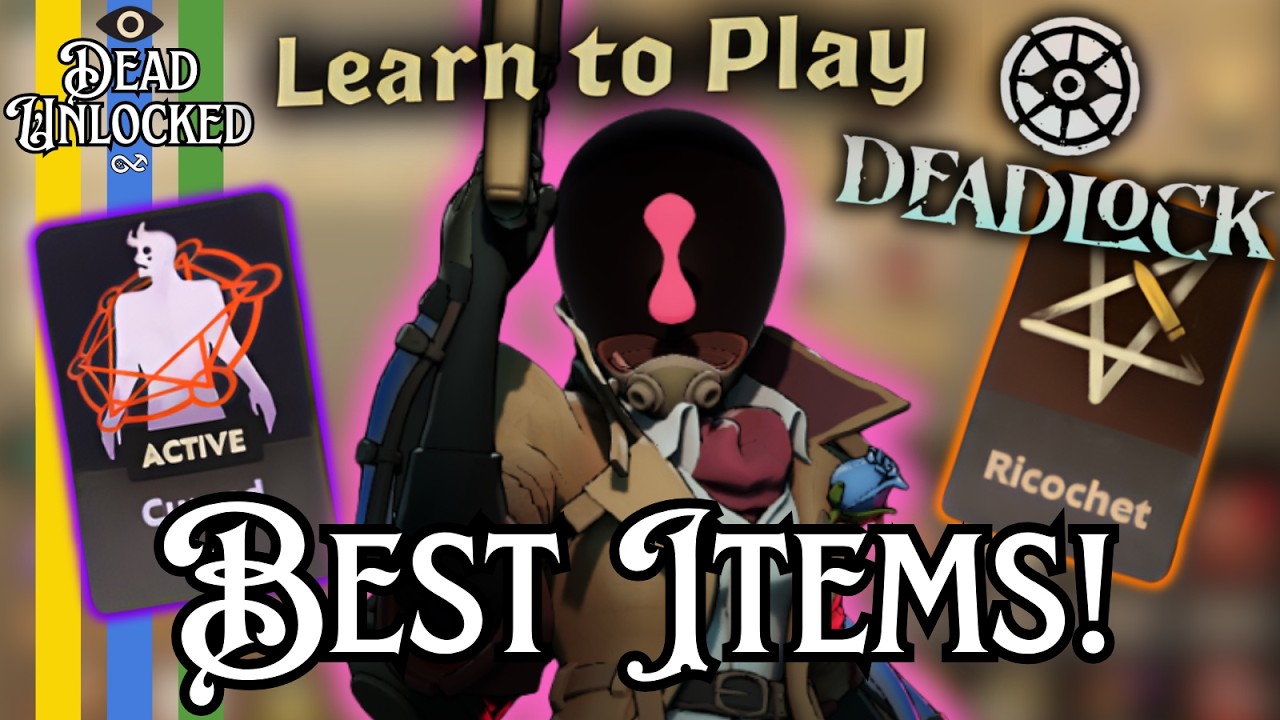 The 10 BEST ITEMS for Beginner Deadlock Players!