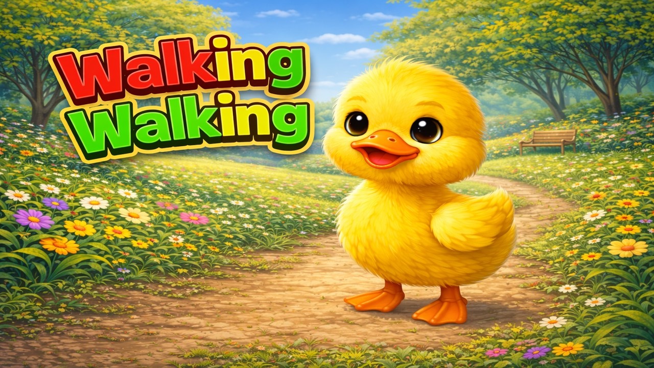Walking Walking |  Nursery Rhymes