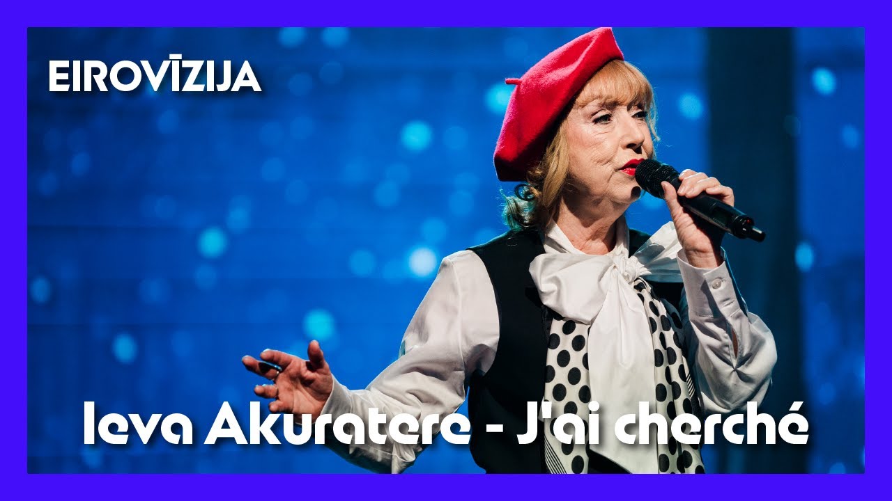 Ieva Akuratere - J'ai cherché | Pārdziedi mani! | Eirovīzija | Fināls