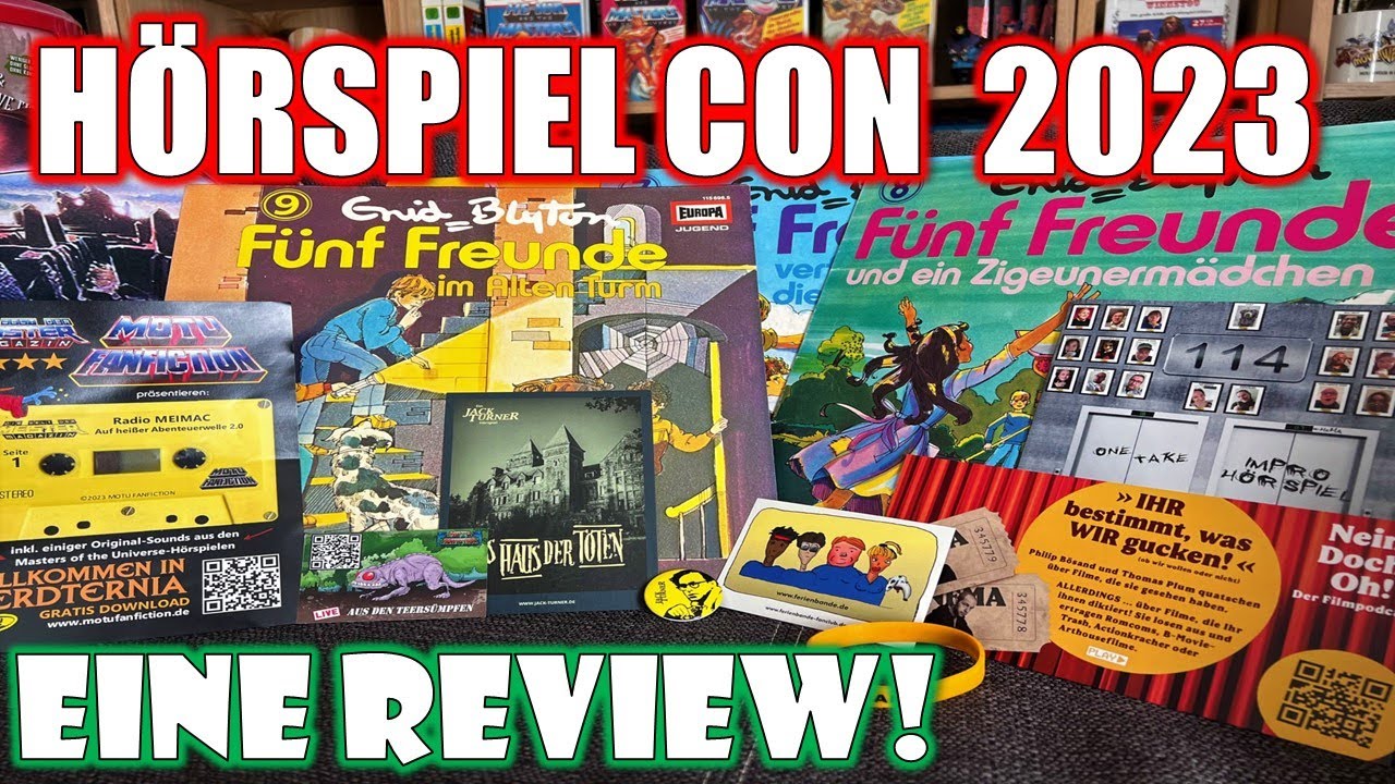 Hörspiel Con 2023 in Nidderau | Das EVENT für Hörspiel Fans 😀
