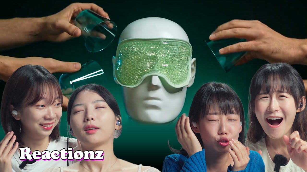 Korean Noisy Girls Try ASMR Watching ASMR | 𝙊𝙎𝙎𝘾