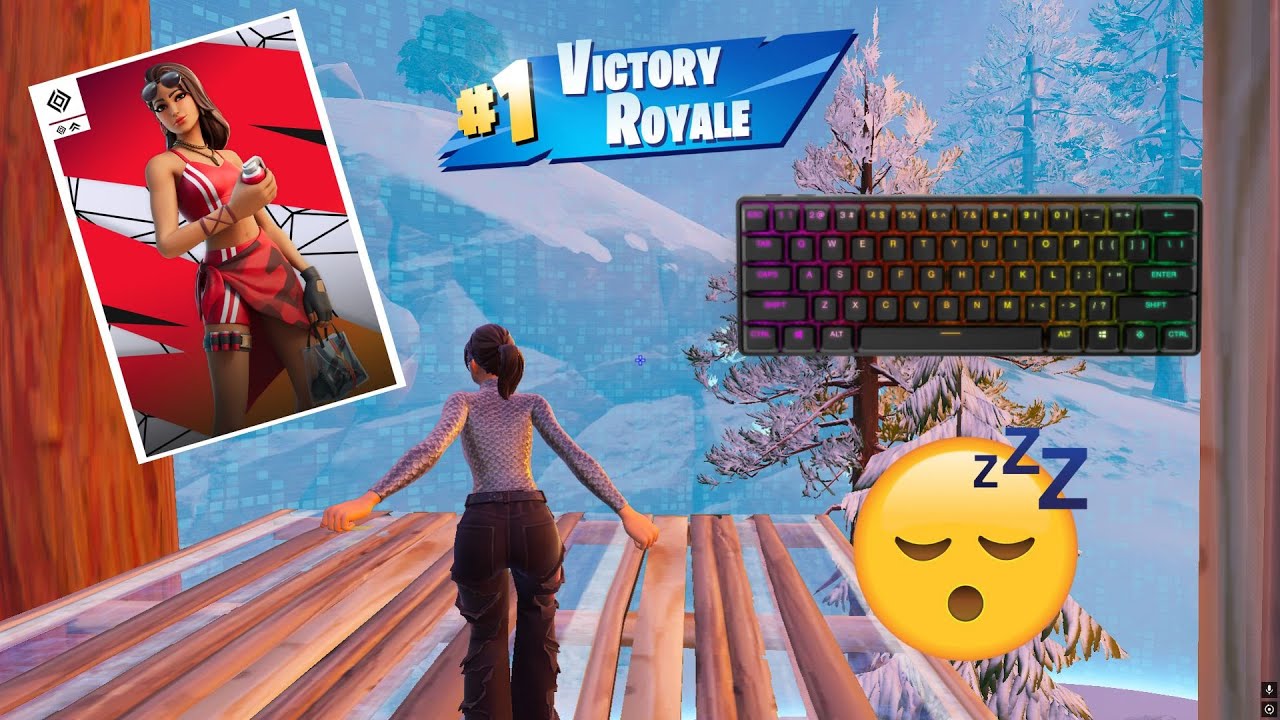 SOLO CUP WIN 👑| SteelSeries Apex Pro Mini | Fortnite Keyboard ASMR 😴💤