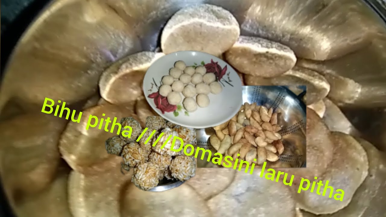 Domasini laru pitha aobai ///// Bihu pitha 😋😋😋😋😋
