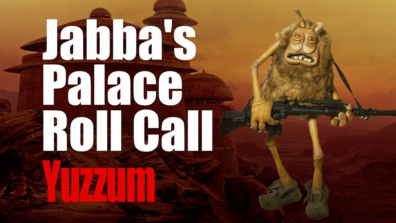 Jabba's Palace Roll Call #18: Yuzzum (+ review of Regal Robot's Archive Collection Yuzzum Maquette!)