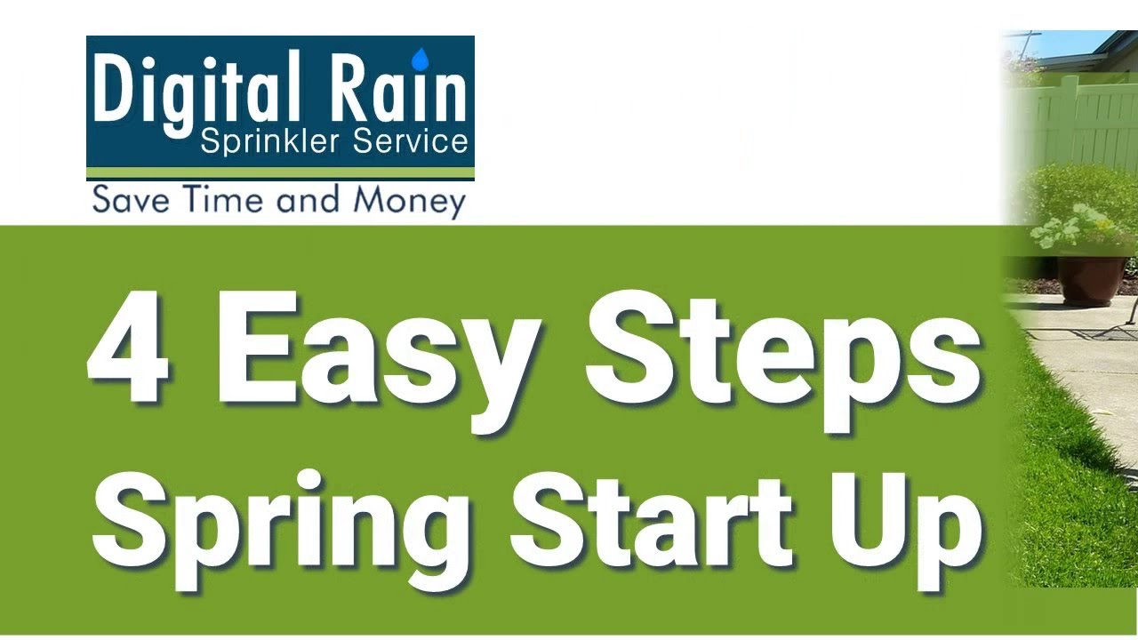 Sprinkler System Spring Start Up 1