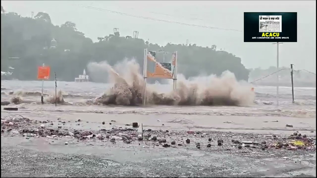 ओंकारेश्वर,इंदिरा सागर,भाम, सुक्ता सभी डैम के गेट खुले,हर जगह स्थिति तनाव भरी