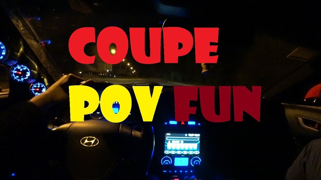 Hyundai Coupe Night drive POV